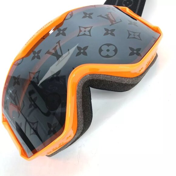 LOUIS VUITTON R96433 LV Snow Monogram goggles Eyewear Ski Sports Unused - Picture 5 of 12